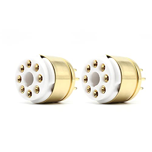 2pcs Amptata Octal 8pin Tube Saver Ceramics 6550 KT88 EL34 6L6 6SN7 6CA7 5Z3 5U4 6V6 KT100 Amplifier...