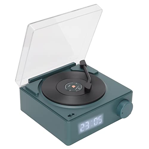 Hoopoocolor Haut Parleur Bluetooth Rétro Réveil, Haut Parleur Bluetooth sous La Forme d’un Tourne Disque Vinyle, Haut… - Les Beatles, Paul McCartney, John Lennon, RIngo Starr, George Harrison Hoopoocolor Haut Parleur Bluetooth Rétro Réveil, Haut Parleur Bluetooth sous La Forme d'un Tourne Disque Vinyle, Haut…
