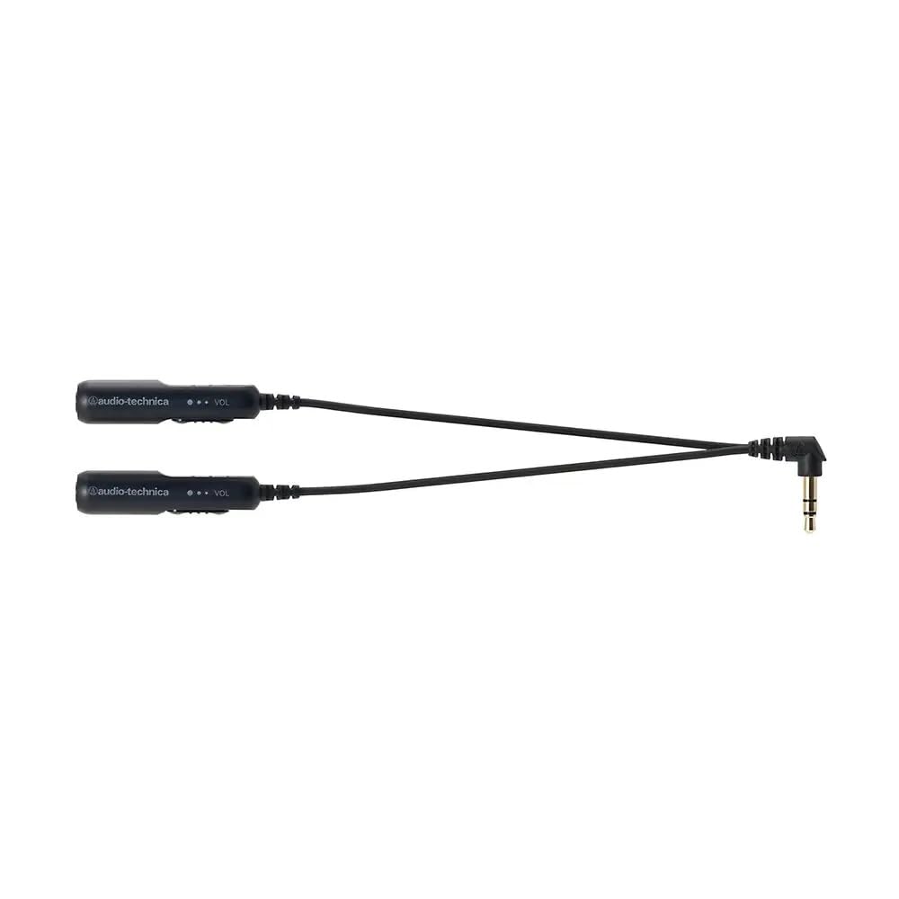 【中古】audio-technica ボリューム付きヘッドホン分配コード AT351L Amazon | audio-technica ボリューム付ヘッドホン分配コード AT351L