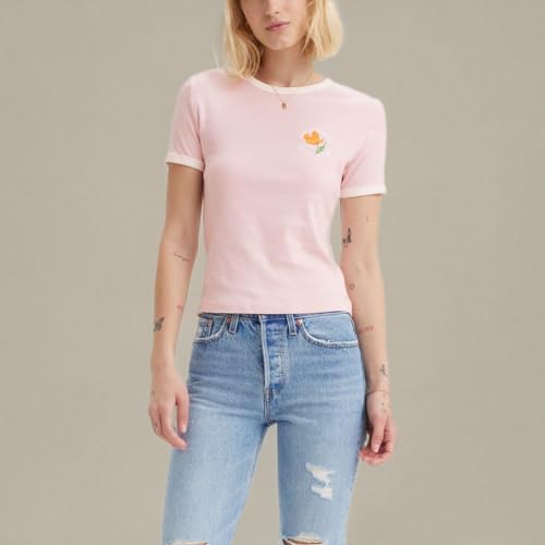 Image of Levi's Women's Perfect Graphic Tee Shirt