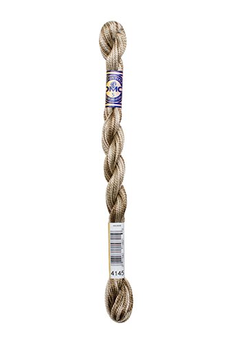 Hilo de algodón DMC Pearl Cotton color arena 27 yards miniatura 1