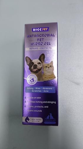 HICC PET Hautreinigungsgel für Hunde 100ml – Natürliche Inhaltsstoffe