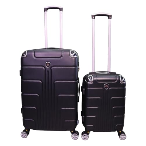 Set de 2 Maletas 26' y 18' Pulgadas, Ruedas Con Tecnologia 360°, Candado Numérico, Asa Ajustable 3 Niveles, Amortiguadores De Uso Rudo, Protección...