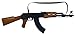HOFF Fusil d'assaut Noir Militaire 8 Coups - Metal / Plastique - 72,5 x 23 x 5 cm - mitraillette Soldat, swat, Police - Jouet Enfant