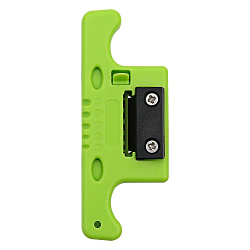Fiber Optical Cable Stripping Tool Loose Tube Buffer Mid-Span Access Tool 1.9mm~3.3mm Fiber Optic Stripper green 1pcs