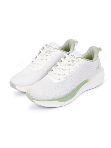 Image of BEFIT Women's Sport Shoes Breathable Lycra Lining Rubberised EVA Outsole Lightweight Slip On Footwear for Walking Gym Training Casual Travel and Outdoor Activities - Black