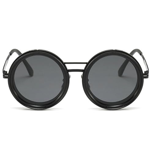 willochra Adjustable Sunglasses Round Polarized Sunglasses for Women 1-9 Gears Adjustable Glasses