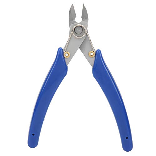 Diagonal Pliers Wire Cutter Pliers Anti Slip Hand Tool with Seamless Blade Sharpness Jaws for Small Space Operation PVC Material Handle