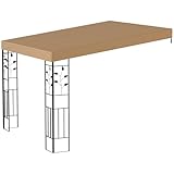Outsunny 10' x 10' Outdoor Pergola Canopy, Metal Patio Canopy with Weather-Resistant Fabric and Drainage Holes for Backyard, Garden, Porch, Beach, Coffee