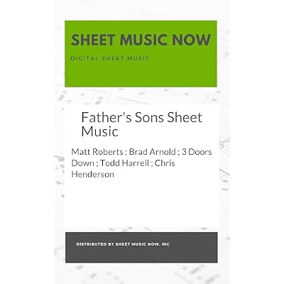Father's Sons Sheet Music