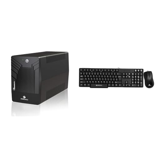 Image of Zebronics MLS750 UPS Micro Load UPS for Surveillance CCTV /Broadcast Studio /Medical equipments