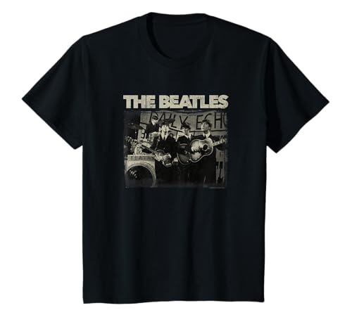 Niños Los Beatles Monocromo Camiseta