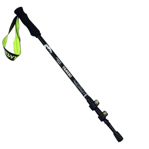 Ultra-Light Carbon Fiber Trekking Poles only Weighs 6 oz - with Ergonomic Grip and Adjustable Length from 25.59 inches to 53.15 inches - Premium Trekking Poles for All Age