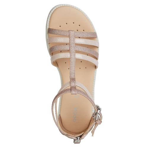 Image of Geox J Sandal Karly Girl, Sandal Girls, pink, 3 US