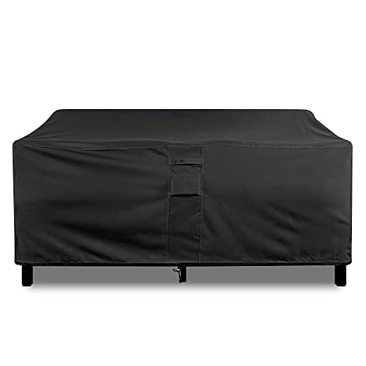 KHOMO GEAR - PANTHER Series - Waterproof Heavy Duty Outdoor Lounge Loveseat Sofa Patio Cover - Medium - 2 & 3 Seats