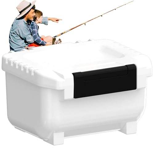 Caja de cebo de pesca, cubo de pesca plegable portátil, soporte de cebo de gusano desmontable, caja de almacenamiento de cebo vivo, estación de cebo portátil impermeable para pesca