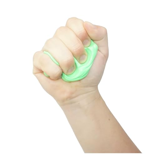 ATC Handels GmbH Therapieknete 85g, Putty für Handtraining, Therapie Knetmasse Knete, weich, gelb