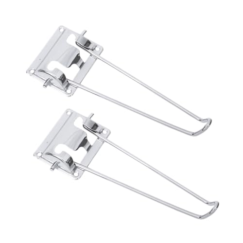 LEDMOMO 2個 折りたたみ式ヘアピンテーブル脚 軽量アイアン製 折り畳み可能で省スペース コーヒーテーブルや家具の安定サポート用 簡単ネジ