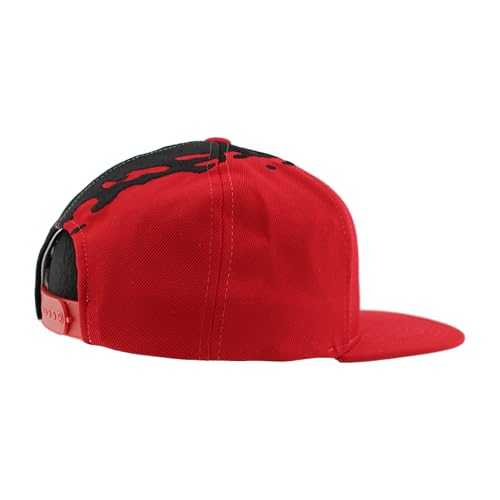 Image of ZHATS NHL Unisex-Adult NHL Officially Licensed Adjustable Snapback Hat Flat Bill Z11 Retro Paintbrush
