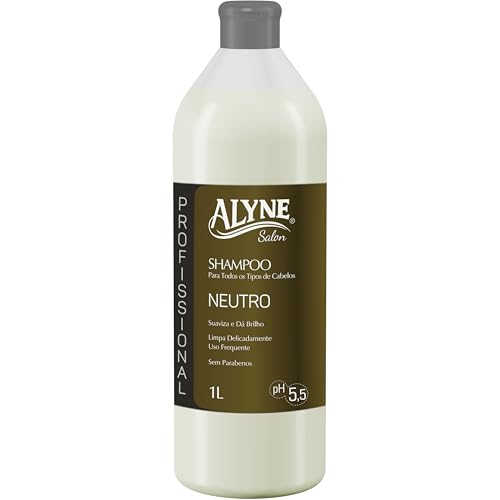 Alyne, Shampoo para cabelos, Neutro, 1 Litro, Verde