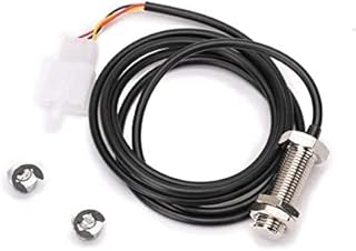 Riloer Medidor de odômetro digital LCD LED universal para motocicleta, medidor de odômetro digital LCD universal, medidor de velocímetro de odômetro de bicicleta digital LCD, conversão de motocicleta Z1000