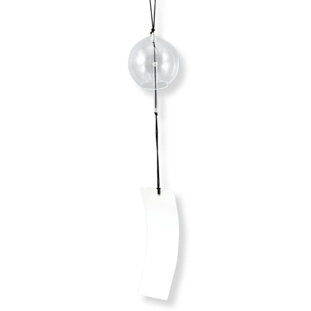 Glass Wind Chime DIY Set, Clear 5-Pack