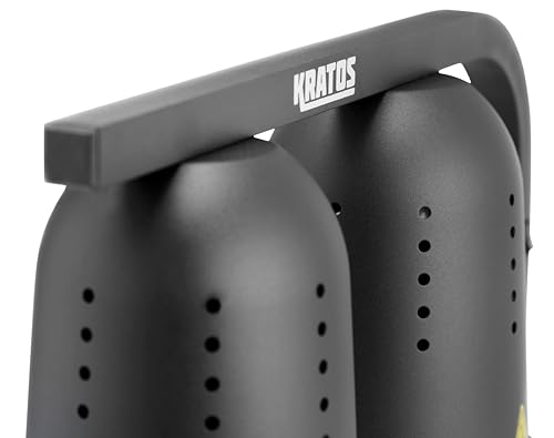 Kratos 31M-004 Bulb Warmer, Two Bulb Heat Lamp, Black, 120V, 500 Watts, Countertop Food Warmer thumb #4