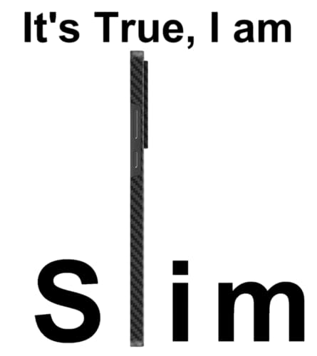 Image of Midkart Ultimate Thin Case Compatible with Samsung Galaxy S26 Ultra Release 2026 Matte Carbon Fiber Cover 1500D Sturdy Durable Aramid Super Light at 0.6mm No-Case Feeling, Black
