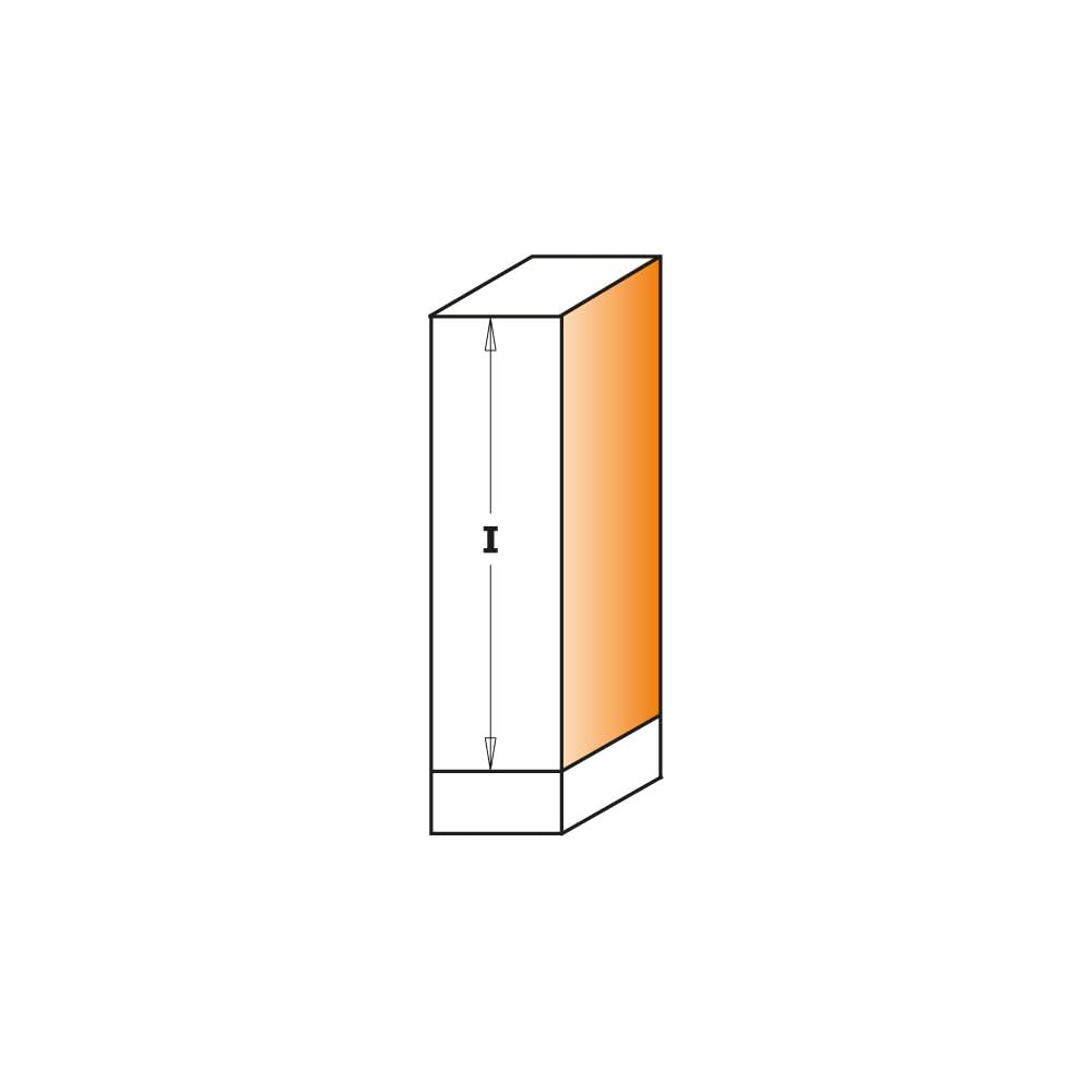 CMT ORANGE TOOLS 190.127.11B - FRESA HELICOIDAL Z2+2 C/RODAM. S=12 D12.7X41 HWM DX
