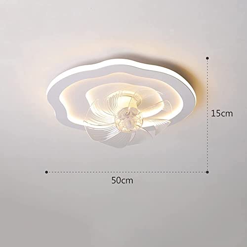 Ventilateur de plafond avec lampe 48 W encastré à intensité variable - 3