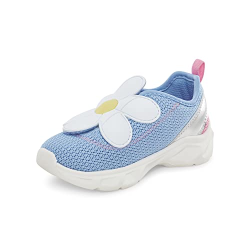 carter's Girls Hug Sneaker, Blue, 10 Toddler