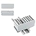 UOFKIPBA D-ST4-TWIN 100Pcs End Cover Plate for ST4-TWIN Din Rail Terminal Blocks Caps Covers Accessory