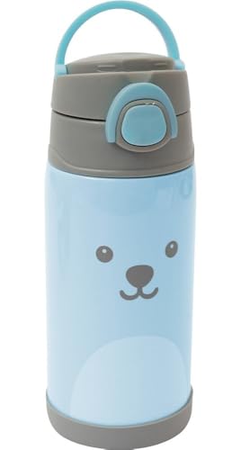 Buba Buba Garrafa Termica Parede Dupla 400 Ml Gumy - Azul Azul Tamanho Único Hora Da Papinha