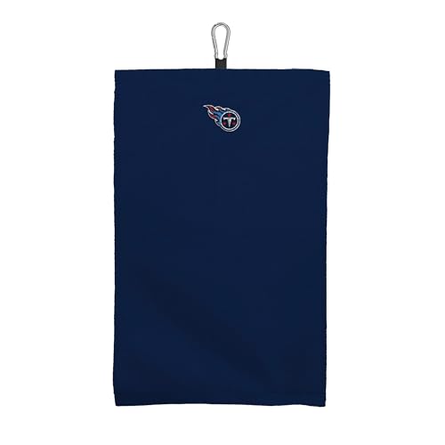 NORTHWEST Tennessee Titans NFL Team Logo Micro Fiber Tri-Fold Golf Towel 16 x 24 Inches