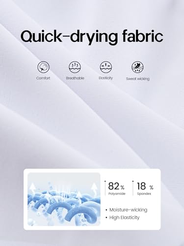 Short de bain taille haute galbant et respirant Ocean Blues