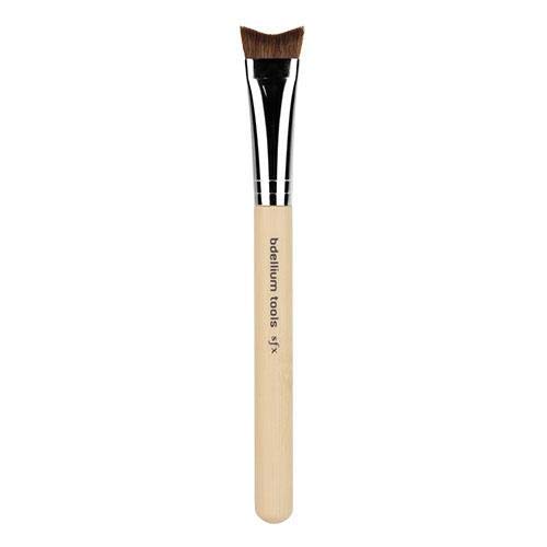 Bdellium Tools Professional Makeup Brush - Special FX Series 145 Inverted Smudge - With Soft Synthetic Fibers, For Smudge Effects on the Eye Line (Bamboo, 1pc)
