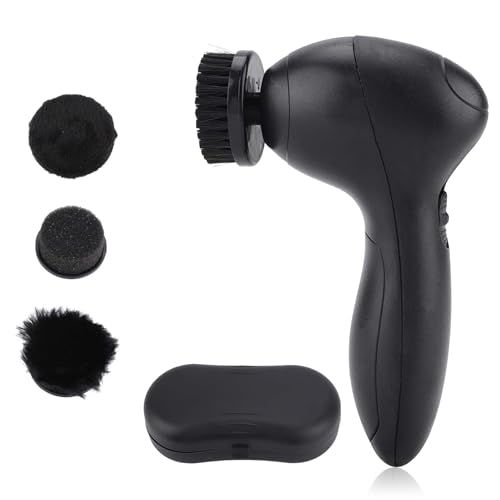 Cepillo Eléctrico Para Zapatos Cepillos Automáticos Para Limpieza De Zapatos Máquina Pulidora De Zapatos Con 4 Cepillos Cabezal Limpiador Eléctrico De Mano Para El Mantenimiento Del Asiento Del Automó