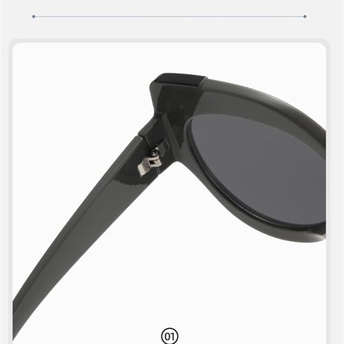 Cat-eye Pc Frame Sunglasses with Colorful Contrast, Uv Protection, Multicolor Outdoor Sunshade Sunglasses.4