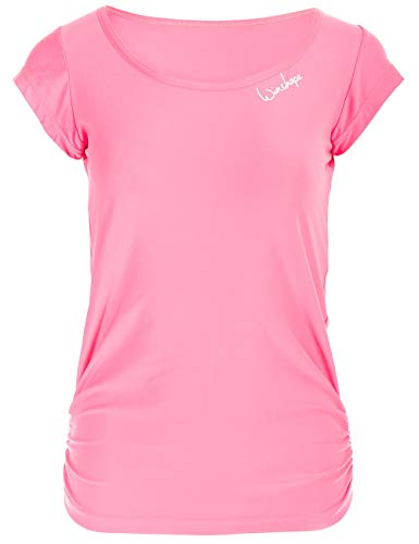 T-shirt fitness femme respirant Winshape Aet106 haut yoga et pilates