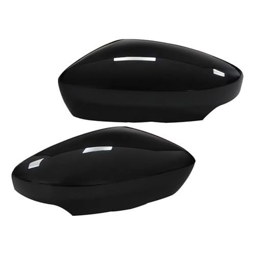 Capuchons de rétroviseur noir brillant pour Skoda Fabia 3 NJ 2015-2019 de rechange gauche droite