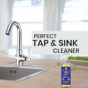 True Heaven Tough Lime Scale Hard Water Stain Remover, Spray and Scrub Cleaner for Bathroom,Taps, Faucet, Basins, Showers & Floor Tiles Cleaner- 250 ml (pack of 1)