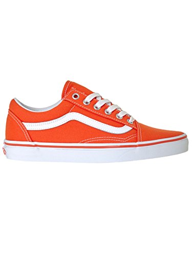 Vans Vans Old Skool Canvas Skate Shoes Cherry Tomato/True White, Men's 5 Women's 6.5