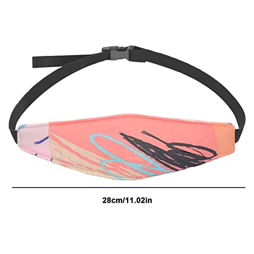 Carseat Apoio de cabeça para recém-nascido - Car Head Support Strap Cartoon Design - Faixa ajustável