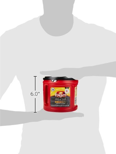 Folgers Black Silk Ground Coffee, 27.8 Ounce