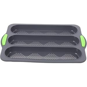 Sporful Silikon Brotbackform 3er Schlitz S3