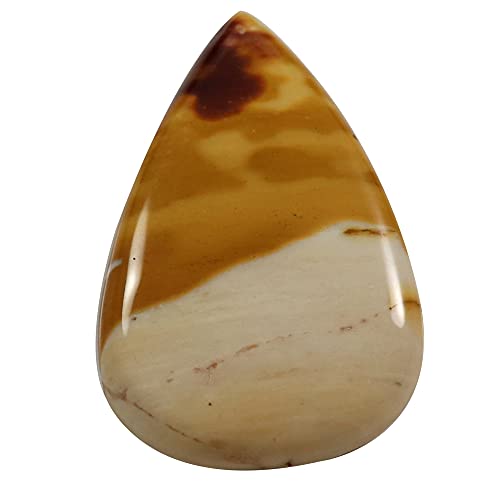 Cabochon Jaspe Mookaite rouge naturel de 26,85 ct pour création de bijoux