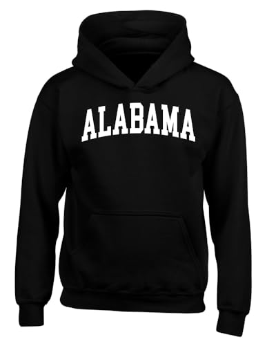 Wild Bobby State of Alabama College Style Fashion Unisex Hoodie Sweatshirt