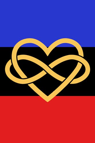 Polyamorous Pride Flag Notebook: Blank Polyamorous Flag Notebook, Journal for Polyamorous identity P