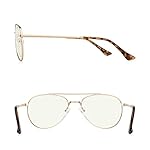 Aviator Reading Glasses for men and Women Blue Light Blocking Lens Spring Temple - Image 3