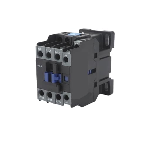 Contacteur 12A 220V 1NO 1NC commande de moteur triphase stable - 3